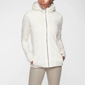 Athleta Luxe Victory Hoodie with Fur Lining Size L